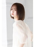 【Totia元町・三宮】こなれヘア×うるツヤ大人ボブ