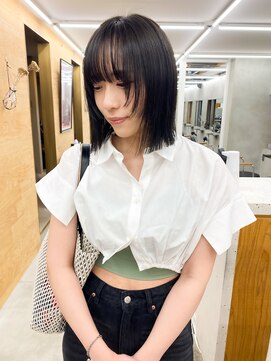 トゥコ(tuco) ボブ　ぷつっと　フェイスレイヤー　ぷつっとボブ　オリーブ