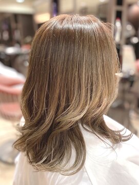 ヘアーズギャラリー なんば高島屋店(Hair's Gallery) グラデーションカラー韓国スタイル巻き