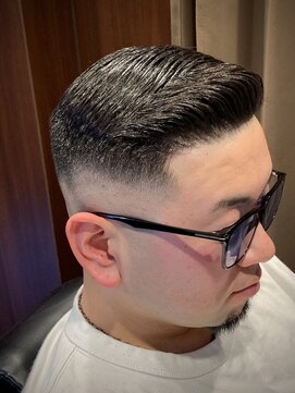 ヒロギンザバーバーショップ 大宮店(HIRO GINZA BARBER SHOP) 7:3アイパースキンフェード/大宮/メンズカット/バーバー