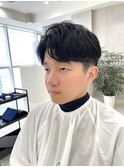 韓国風コンマヘア/カルマヘア/仙台コンマヘア/メンズパーマ