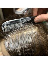 毎月通える頭皮をいたわった白髪染めが大人気♪