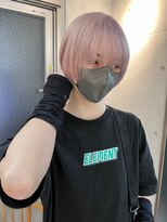 サンド 鹿児島中央(sand)&nbsp;黒髪/グレーベージュ/レイヤーロング/前髪パーマ[鹿児島駅]