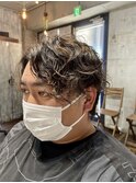 緩めのスパイラルパーマ