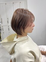 ネイロ 錦糸町(NeiRo) グレーベージュレイヤーロングアッシュカラー前髪パーマ