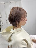 ♪大人可愛い30代40代50代小顔マッシュショートボブウルフカット