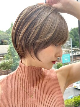 プルーヴ 秋葉原(prove) 30代40代大人女性/前髪ありショートボブ/ショートヘア/髪質改善