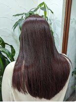 アン(Hair make un)&nbsp;正真正銘！ブリーチなし！レッドカラー