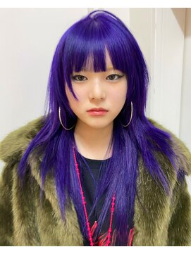 オンザ(ONTHE) 超purple × レイヤーカット