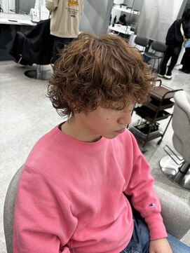 ノイズ キョウト(NOISM Kyoto) 外国人風パーマ