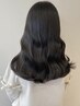 [学生限定]カット＋黒染めカラー☆トリートメントサービス☆