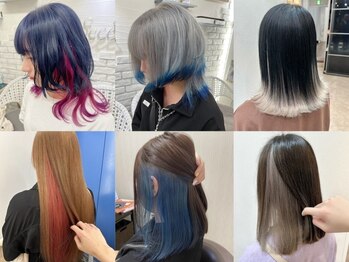 ヘアーグランデシーク(Hair Grande Seeek)の写真/【栄駅10秒★全席個室】学割U24メッシュ/インナークーポン有ハイクオリティな技術をお得に体験するチャンス