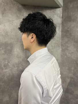 ナナシ(nanac) ビジネスマンにもゆるツイストスパイラルパーマ