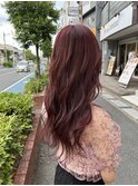 ブリーチなしred 担当:ばば/イエベ/ブルベ/韓国ロング/韓国ヘア