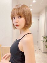 サンド ミュウ 横浜店(sand mieu) デザインカラー/髪質改善/ボブ/ハイトーン/ダブルカラー/横浜