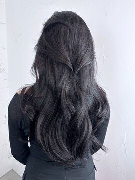 アルバム 新宿(ALBUM SHINJUKU) 美髪くびレイヤーレイヤーロンググレージュカラー_ba501442