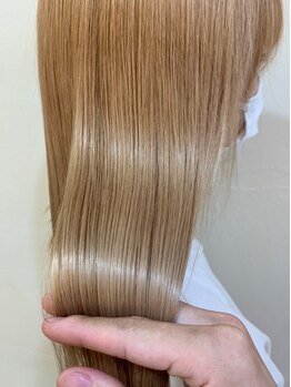 パリスパリ 衣山店(PARIS PARI)の写真/ダメージヘアもオーダーメイド施術の髪質改善で艶を引き出す☆ワンランク上の仕上がりに大満足間違いなし！