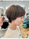 オール世代◎小顔に導く★ひし形ショートヘア / ロミー本厚木