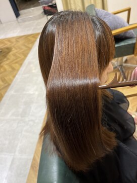 ハクバイジェービー 稲毛(hak by jb) 前髪/マチルダボブ/ピンクベージュ/インナーグレージュ[稲毛駅]