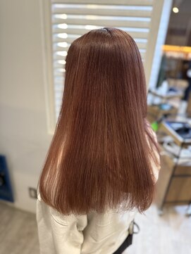 フレリス(FreRis) 大人女性*ピンクベージュ［守谷/カラー/ブリーチ/暖色］