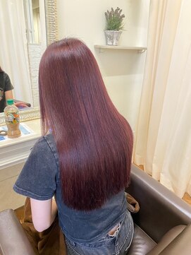 エクファ ヘア シェリル 草津 南草津店(ex-fa hair cherir) イメチェン/ホワイトブロンド/外ハネボブ/美髪/草津/南草津