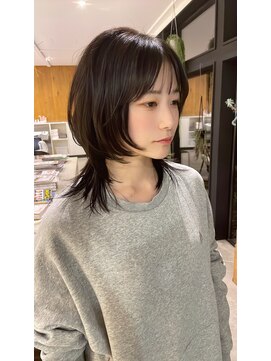 サザ 坐 ヘアークラブ ウルフカット・レイヤーカット