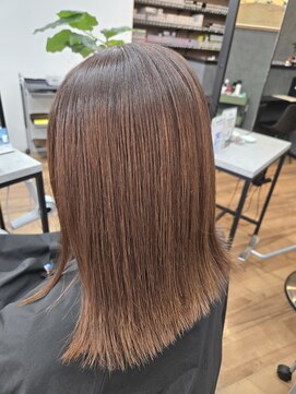 ライズ(RISE) ボブ×縮毛矯正