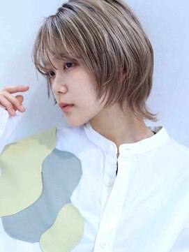 カメリア 小岩(camellia) 巻かなくても可愛い！結べる長さの切りっぱなしボブ