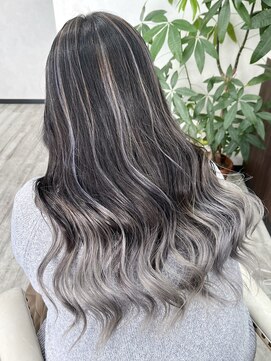 ベルヘアーデザイン 堺東(Belle hair Design) バレイヤージュ/外国人風/レイヤーカット/堺東