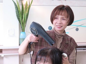 パートナの写真/忙しい朝でもパパっときまるスタイルをご提案◎髪がきれいになることで明るい気分に♪