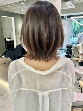 ナナローネス(nana loness) レイヤーボブ ボブ　レイヤーカット ミディアムボブ　レイヤー