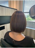 髪質改善ナチュラルボブ