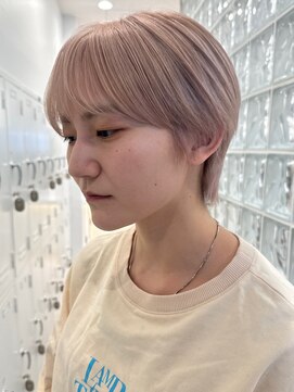 サンクプロジェクト(cinq PROJECT) ダメージレスなブリーチカラーで作るホワイトミルクティー