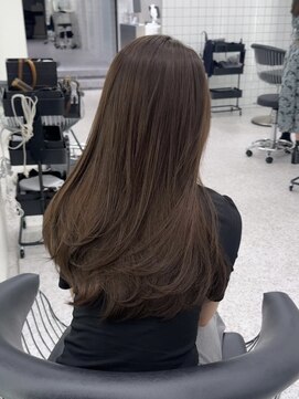 ジュイル ハラジュク(JEWIL HARAJUKU) 今年流行りの透け感たっぷりヘーゼルベージュ/10代20代30代/原宿