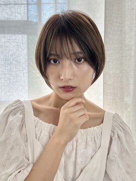 クロト(Clotho) シースルー前髪ショートボブ