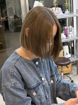 メル ヨコハマ(MeL) ブリーチカラー/くすみベージュ