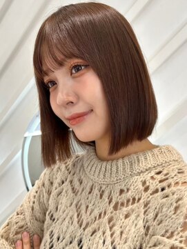 ロンドヴァリー 渋谷店(Lond vallee) 顎下2センチ自然な丸みボブ