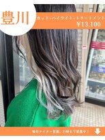 ネリネ(Nerine)&nbsp;【人気No3】カット+ハイライト+艶カラー+ケアトリートメント