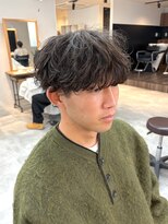 シーフ 千葉(Cyf)&nbsp;シャドウパーマ/ラウンドマッシュ/無造作パーマ/千葉駅/関祐翔