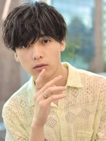 ディッセンバー 神宮前(December) ニュアンスルーズパーマフェザーウルフ波打ちセンターパート渋谷