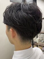 ナム 錦糸町(NAM)&nbsp;MEN'S HAIR/ブルーブラック/フェザーパーマ/錦糸町