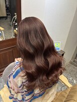 グラフィーサッポロ(Graphy sapporo)&nbsp;韓国ヘア　髪質改善　ピンクバイオレット　イルミナカラー