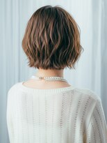 フレイムス ヘアアンドリラックス 南越谷店(Frames hair&relax) 学生20代30代◎前髪あり大人可愛い濡れ髪ショートウェーブ南越谷