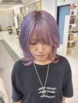シック 大宮西口(CHIC) ラベンダーピンク×透け感ミディ