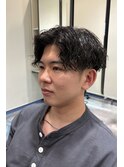 ゆるウェーブセンターパート