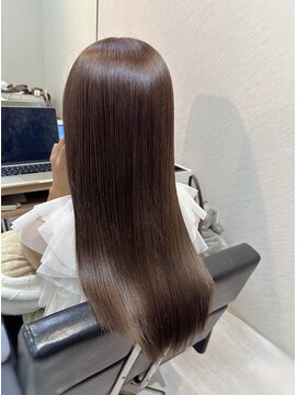 アールサロンギンザ(Rr SALON GINZA) 髪質改善 RrSALON Hydro XE treatment ＋カットカラー