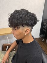 ヘアースペースブルーム プリュス 石橋店(HAIR SPACE BLOOM plus) 石橋阪大前/メンズカット/スペインカール/波巻きパーマ/フェード