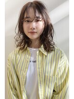 olu.hair新安城/髪質改善/ショート/白髪ぼかし/縮毛矯正【 9/7 NEW　OPEN（予定）】&nbsp;ミディアムレイヤー