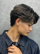 エルマーク 本山(L-MARK)&nbsp;センターパート/ニュアンスパーマ/フェザーパーマ/men's
