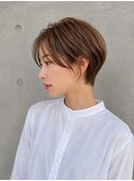 ショートカットx白髪ぼかしx髪質改善x縮毛矯正xダブルカラー